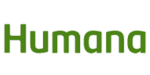 A green logo for humana.